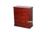 Picture of COTTAGE HILL Solid Pine  6 DRW Tallboy *Wine Red Colour