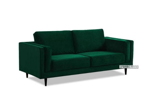 Picture of LUISA 3.5 Seater Velvet with Steel Frame Sofa (Forest Green)