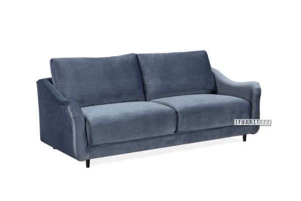 Picture of FLORANCE 3 Seater Velvet Steel Frame Sofa (Grey)