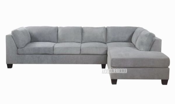 Picture of NEW NEWTON L-Shape Sofa (Light Grey) - Facing Right