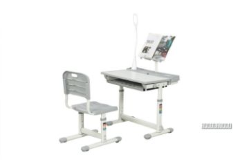 Picture of MINI Ergonomic Height Adjustable Kid's Desk and Chair *Grey