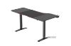 Picture of MATRIX 159 L-Shape Electrical Height Adjustable Desk with Jumbo Mouse Pad (Carbon Finishing)