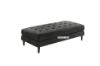 Picture of MELROSE Sectional Sofa (Dark Grey) - Facing Left with Ottoman