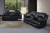 Picture of ROCKLAND Reclining Sofa Range in Air Leather *Black