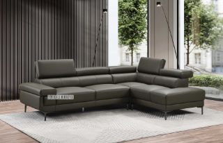 Picture of CLAUDIA L-Shape Sofa (Dark Forest) - Chaise Facing Right