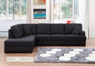 Picture of KARLTON L-Shape Sofa (Dark) - Facing Left