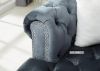 Picture of EDITH GOODWILL Chaise Facing Left Sectional Chesterfield Tufted Velvet Sofa (Grey)