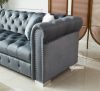 Picture of EDITH GOODWILL Sectional Sofa (Grey) - Facing Left