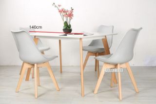 Picture of EFRON 1.4M 5PC Dining Set *Grey