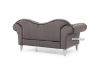 Picture of WILSHIRE 3/2 Seater Crystal Button Tufted Velvet Sofa Range (Dark Grey)
