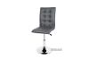 Picture of OLIVIA Adjustable Swivel Gas Lift Bar Chair (White/Dark Grey)