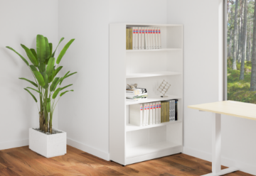 Picture of ZARA 840 152cmx84cm - 5 Layers Bookshelf (White)