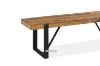 Picture of IRONBRIDGE 150/180 Dining Bench (Light Rustic Wooden)