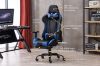 Picture of RACER Ergonomic Gaming Chair with Footrest *Blue