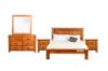 Picture of RIVERWOOD 4PC/5PC/6PC Bedroom Combo in Queen/ King Size (Rustic Pine)