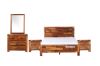 Picture of PHILIPPE 4PC/5PC/6PC Bedroom Combo in Single/King Single/Double/Queen Size (Rustic Java Acacia)