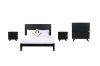 Picture of STOCKHOLM 4PC Bedroom Combo in Queen Size (Black)