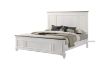 Picture of CHARLES Bed Frame in Queen/Super King Size *White & Grey