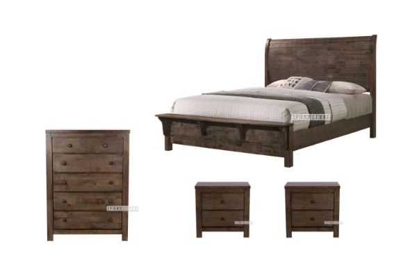 Picture of HEMSWORTH Bedroom Set - 4PC Combo (Queen)