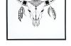 Picture of GYPSET BULL SKULL Wall Art (44.6x44.6cm)