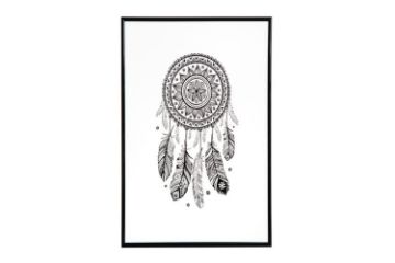 Picture of GYPSET DREAM CATCHER Wall Art (34.6x46.6cm) (White)