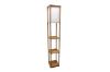 Picture of FLOOR LAMP 759 in Plastic Etagere (Wooden Finish)