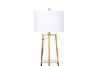 Picture of FLOOR LAMP 728 in Gold Metal Etagere