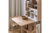 Picture of HANSON Foldable Dining Table with Cabinet Shelf