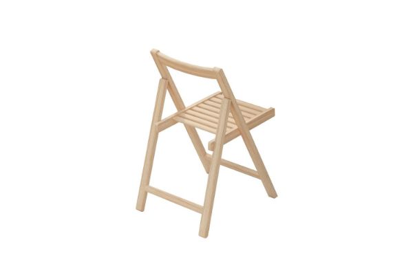 Picture of HANSON Foldable Dining Chair (Light Oak Colour)