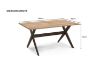 Picture of AVERY Dining Table (Light Wooden Finish)