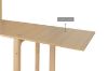 Picture of RYLER Wall Mounted Drop Down/Foldable Dining Table with Pushpin Board (Light Wooden Colour)