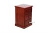 Picture of COTTAGE HILL 3PC/4PC/ Bedroom Combo in Queen Size Solid Pine (Wine Red Colour)