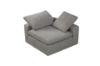 Picture of FEATHERSTONE Feather-Filled Modular Sofa Set - (3x) Corner + (3x) 1.5 Seat Armless + (1x) Ottoman