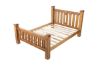 Picture of COTTAGE HILL SOLID PINE BED FRAME IN QUEEN SIZE *Antique Oak Colour