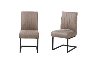 Picture of GALLOP Dining Chair (Light Brown) - 2 Chairs in 1 Carton
