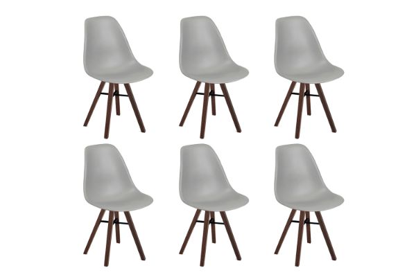 Picture of AVERY Dining Chair (Grey) - Set of 6