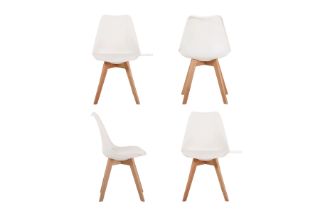 Picture of EFRON Dining Chair *White - Set of 4