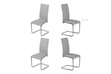 Picture of LAURENS Dining Chair (Light Grey) -  4 Chairs in 1 Carton