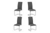 Picture of LAURENS Dining Chair (Dark Grey) -  4 Chairs in 1 Carton