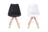 Picture of EIFFEL Beechwood Legs PU Seat Dining Chair (Black) - Set of 4