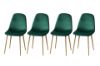 Picture of OSLO Velvet Dining Chair - Set of 4 (Green)