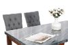 Picture of SOMMERFORD 163 Marble Top Dining Table *Black