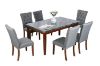 Picture of SOMMERFORD Marble Top 7PC Dining Set *Black