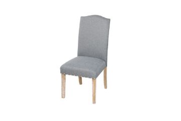 Picture of  HAVILAND Fabric Upholstered Dining Chair (Dark Grey) - Single