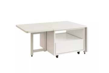 Picture of CELIA 60-140 BUTTERFLY/FOLDABLE Coffee Table *White
