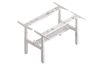Picture of UP1 BACK-TO-BACK DUAL Adjustable Desk System (White Colour Frame)