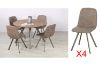 Picture of PLAZA 120 Round Dining Set *Brown