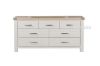 Picture of SICILY 7-Drawer Dresser with Mirror (Solid Wood with Ash Top)