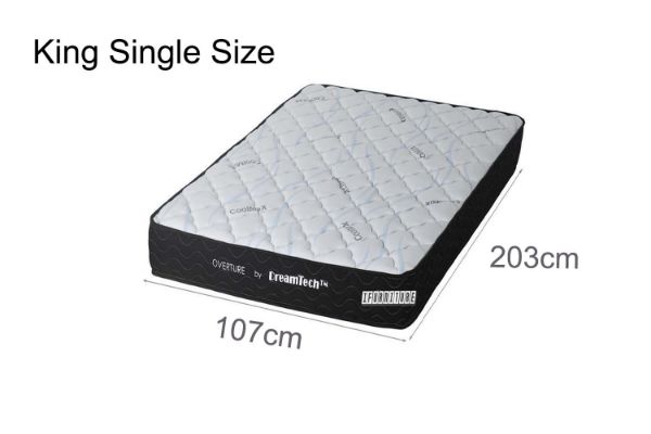 Picture of OVERTURE Super Firm Pocket Spring Mattress *Single/King Single/Double/Queen/King/Super King/Eastern King - King Single