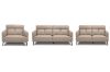 Picture of SIKORA 3+2+1 Genuine Leather Sofa Range (Beige) - 3 Seater